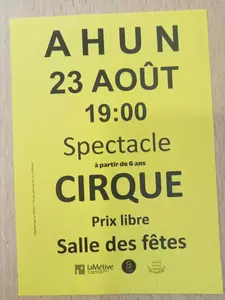 Spectacle CIRQUE 